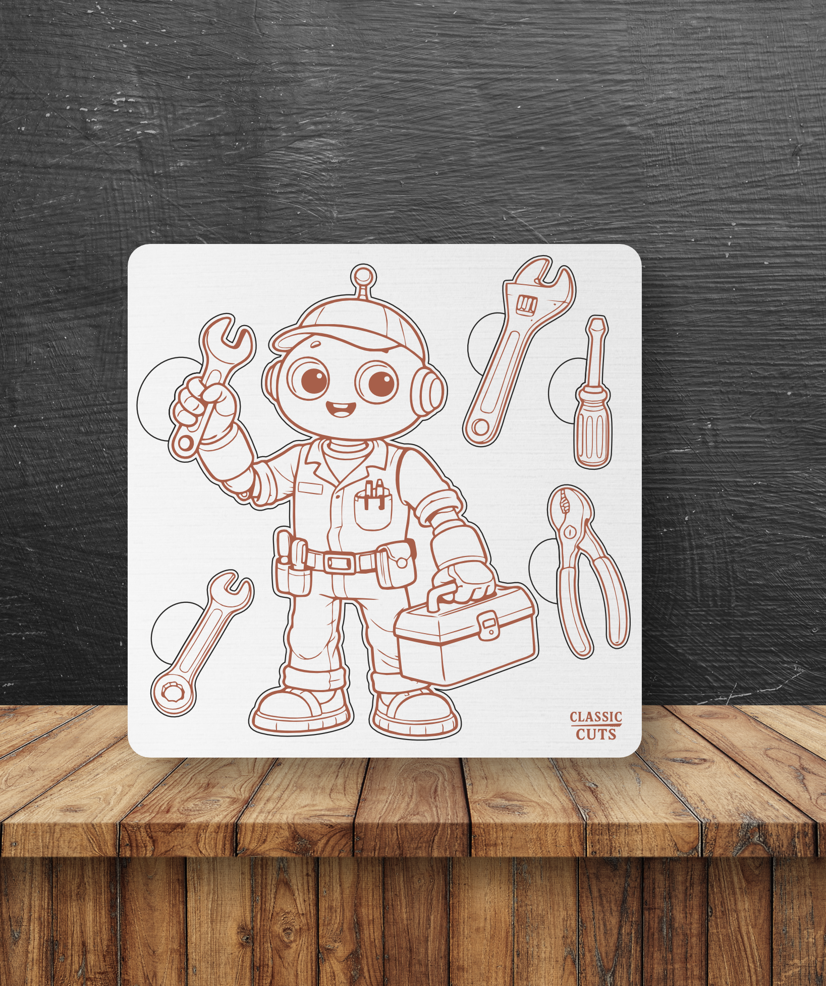 🧩 Puzzle Temático Mecânico | Classic Cuts