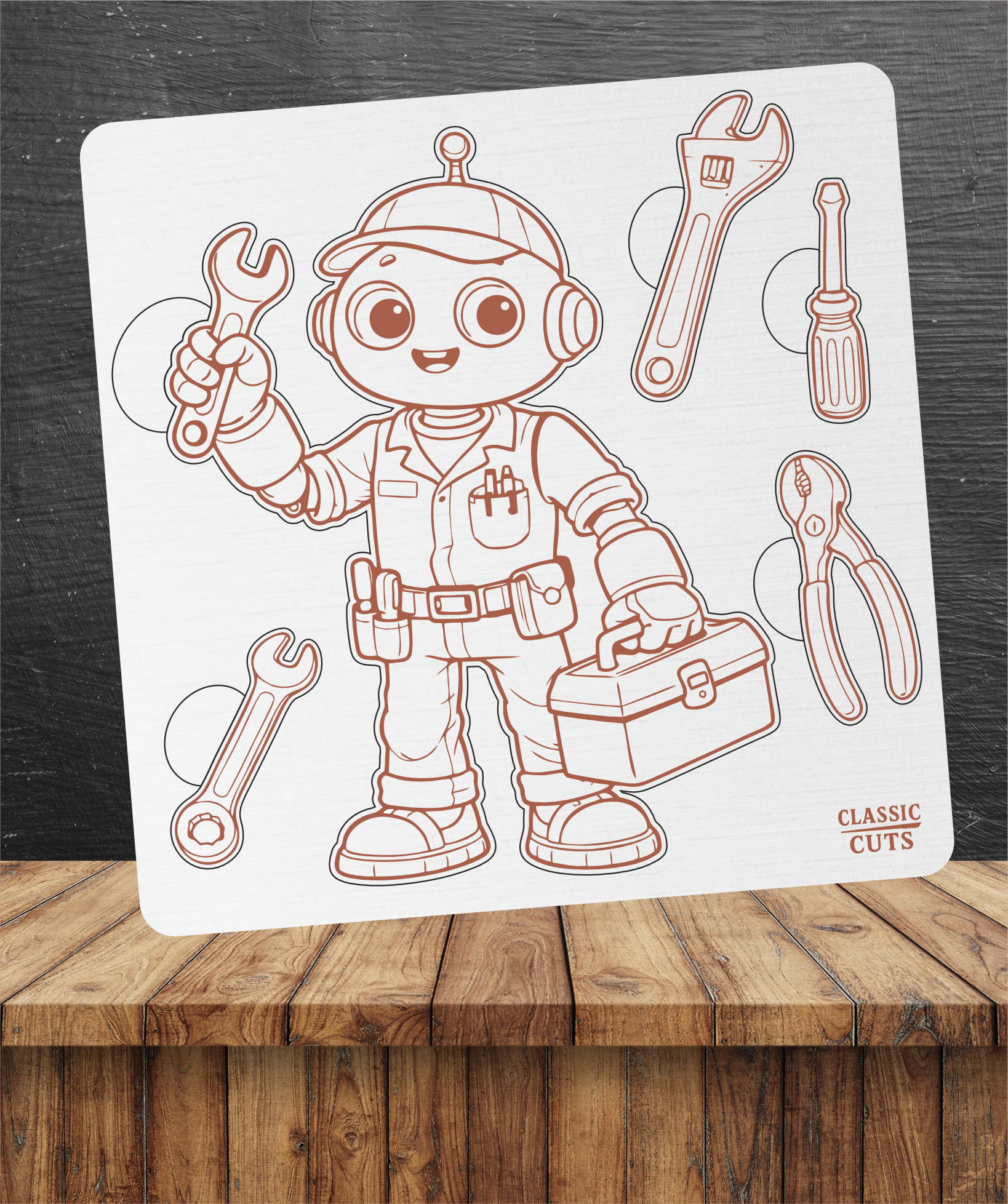 🧩 Puzzle Temático Mecânico | Classic Cuts