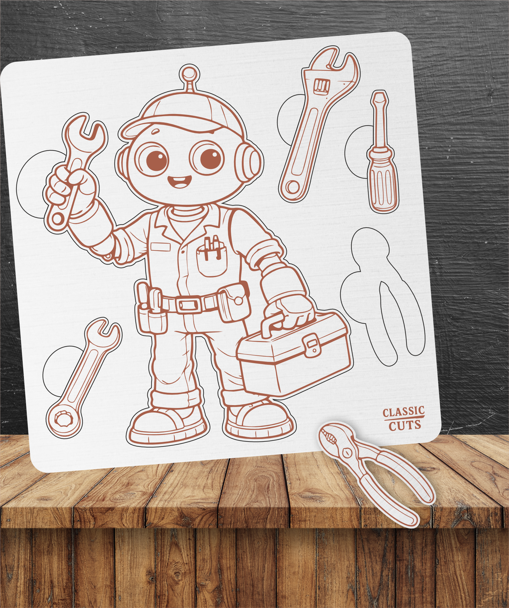 🧩 Puzzle Temático Mecânico | Classic Cuts