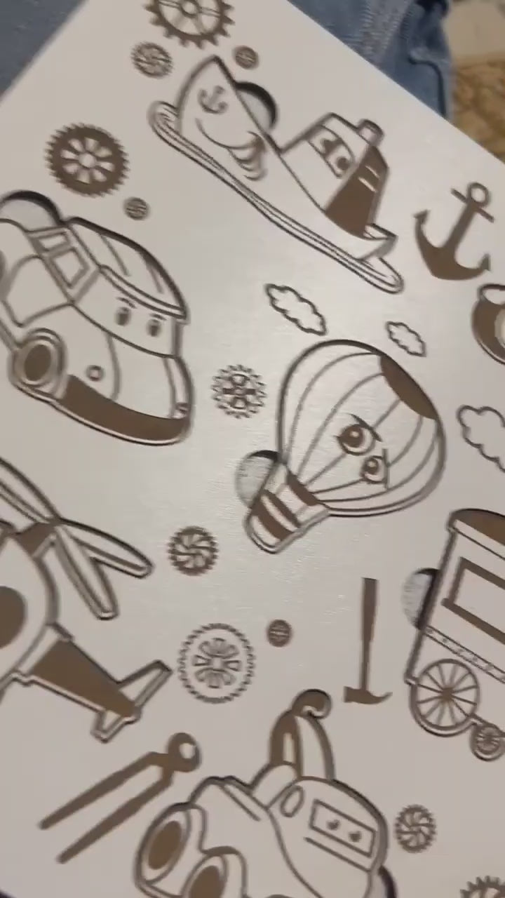 Puzzle em Madeira – Transportes